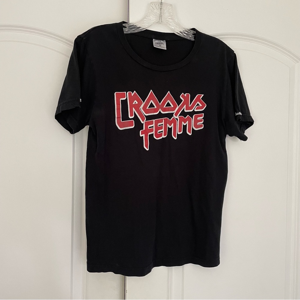 crooks femme graphic t shirt